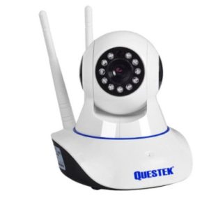 Camera IP wifi Questek xoay 360 độ 2 Râu