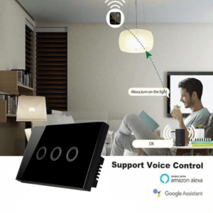Công tắc thông minh wifi Crystal Glass