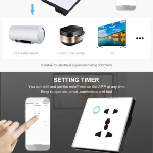 Ổ cắm điện thông minh wifi KEG