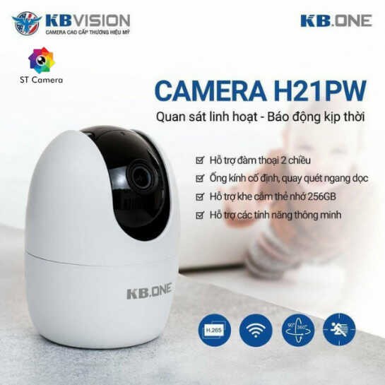 Camera IP Wifi không đây KBvision Kbone KN H21P
