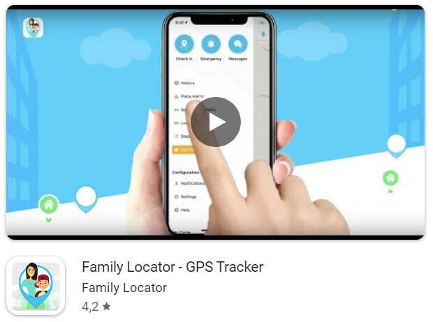 Ứng dụng theo dõi vị trí điện thoại Family GPS tracker Control
